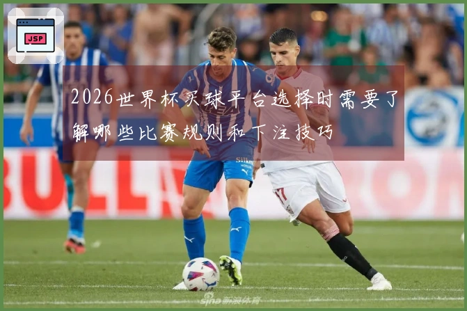 2026世界杯买球平台选择时需要了解哪些比赛规则和下注技巧
