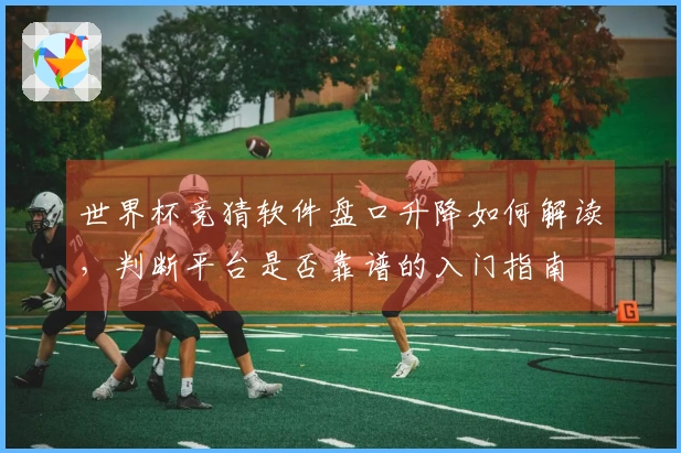 世界杯竞猜软件盘口升降如何解读，判断平台是否靠谱的入门指南